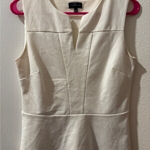 Cream Peplum Top – The Limited | Size S